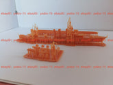 3d Printed 1/700 French Fusilier Class Destroyer Full Hull